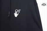 Off-White Caravaggio Arrow Over Moletom Black