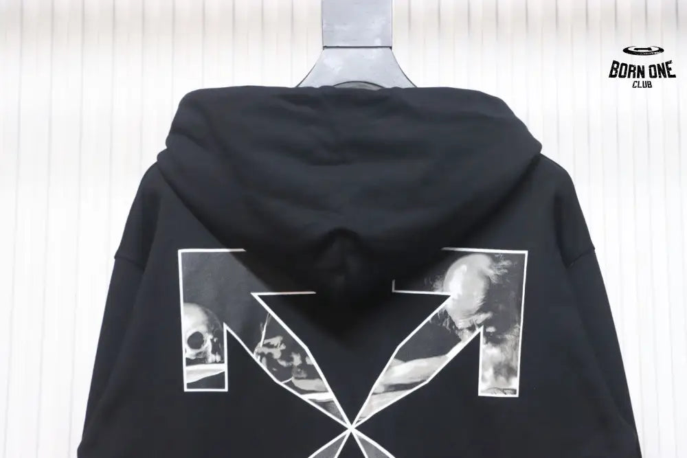 Off-White Caravaggio Arrow Over Moletom Black