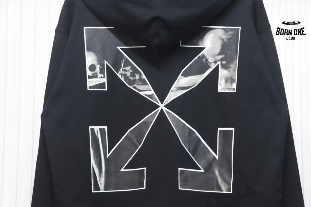 Off-White Caravaggio Arrow Over Moletom Black