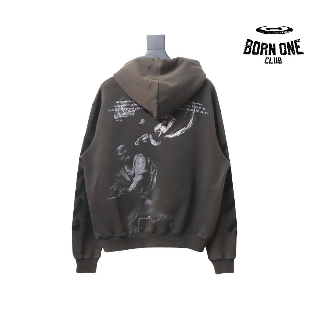 Off-White Logo Print Moletom