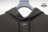 Off-White Logo Print Moletom