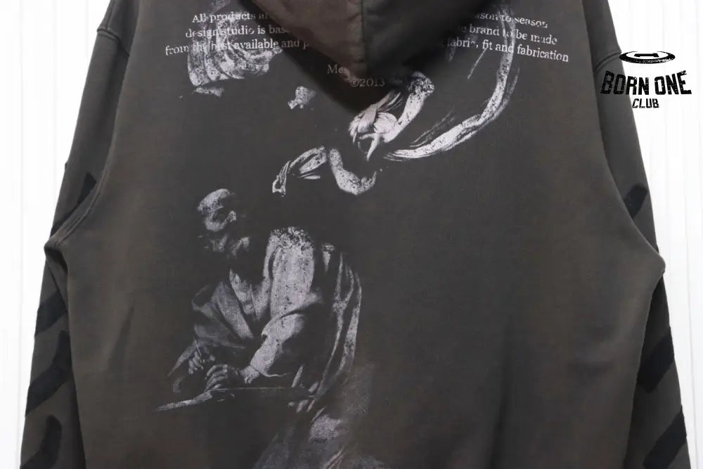 Off-White Logo Print Moletom
