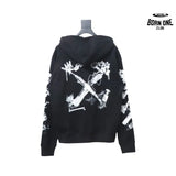 Off-White Scan Arr Moletom Met Logo Backprint