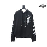 Off-White Scan Arr Moletom Met Logo Backprint