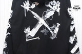Off-White Scan Arr Moletom Met Logo Backprint