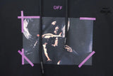 Off-White Caravaggio Moletom Black Purple