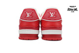 Louis Vuitton Trainer White Orange