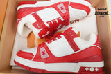 Louis Vuitton Trainer White Orange