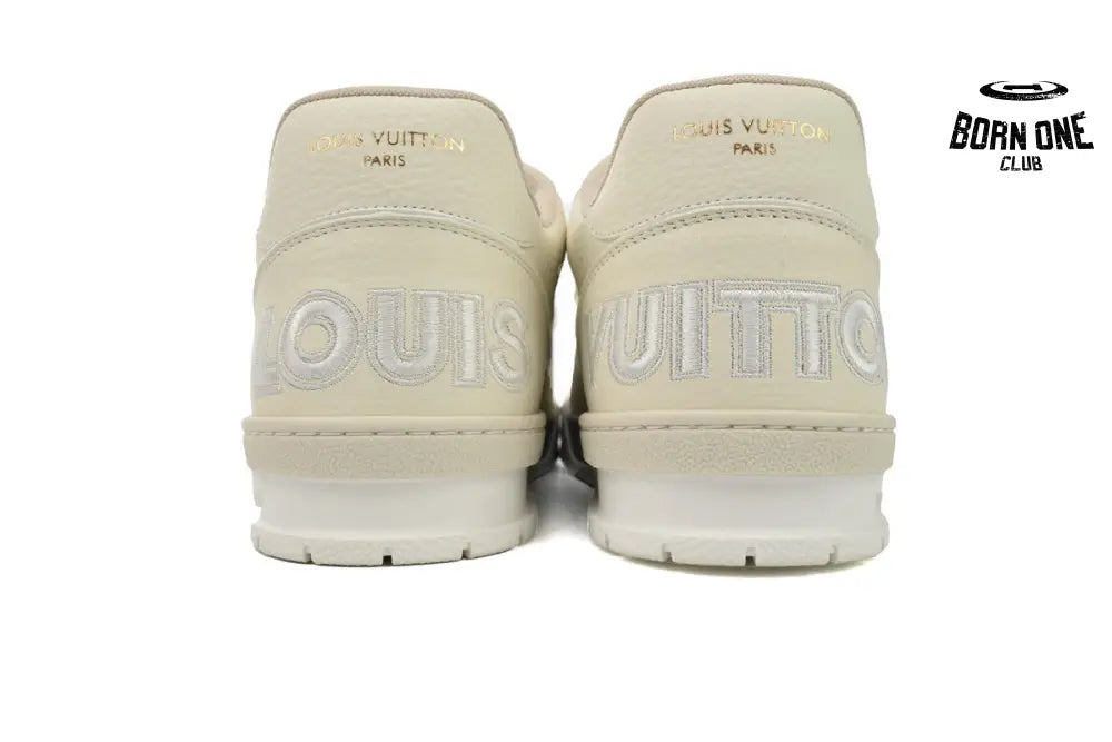 Louis Vuitton Trainer Monogram Flower Beige