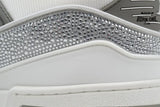 Louis Vuitton Trainer Grey White Swarovski