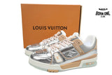 Louis Vuitton Trainer Metallic Beige 1A996D