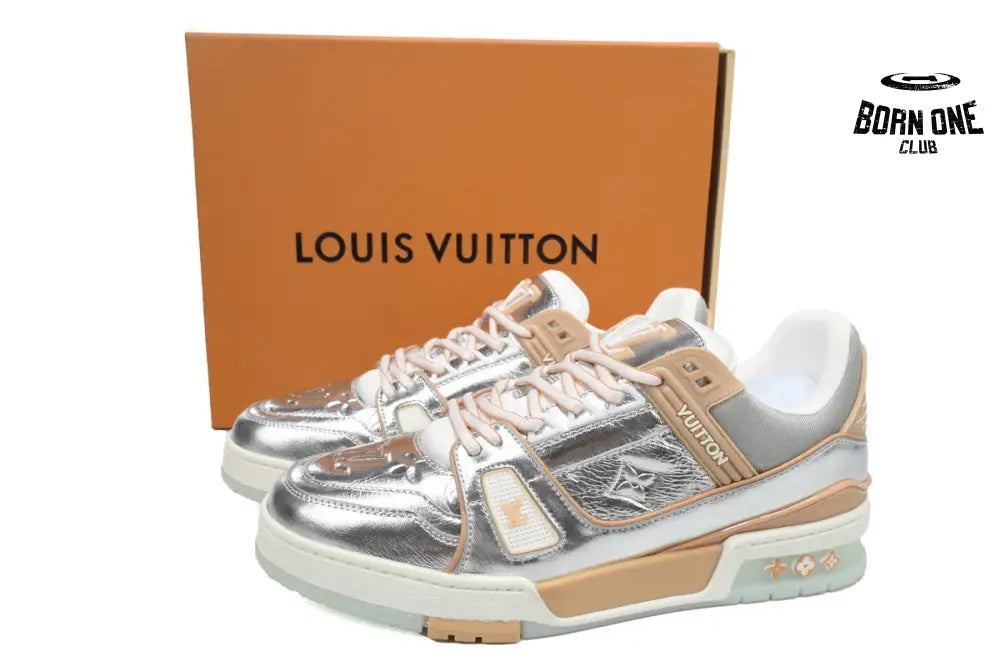 Louis Vuitton Trainer Metallic Beige 1A996D