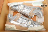 Louis Vuitton Trainer Metallic Beige 1A996D