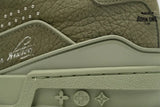 Louis Vuitton Trainer Green Rivets