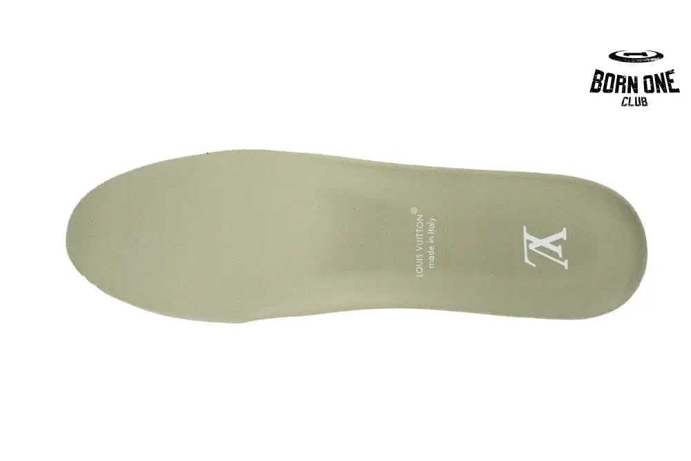 Louis Vuitton Trainer Green Rivets