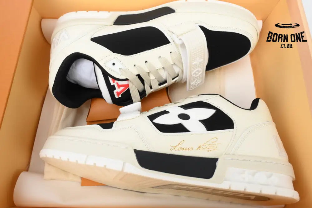 Louis Vuitton LV Skate Sneaker Beige Black