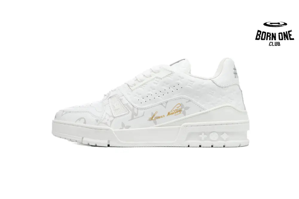Louis Vuitton Trainer Sneaker White 1AHDN0