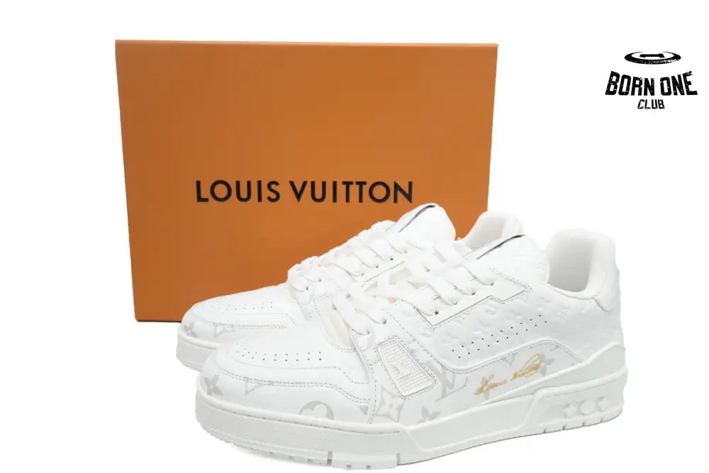 Louis Vuitton Trainer Sneaker White 1AHDN0