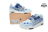 Louis Vuitton Trainer Sneaker Gradient Blue 1ACVNF