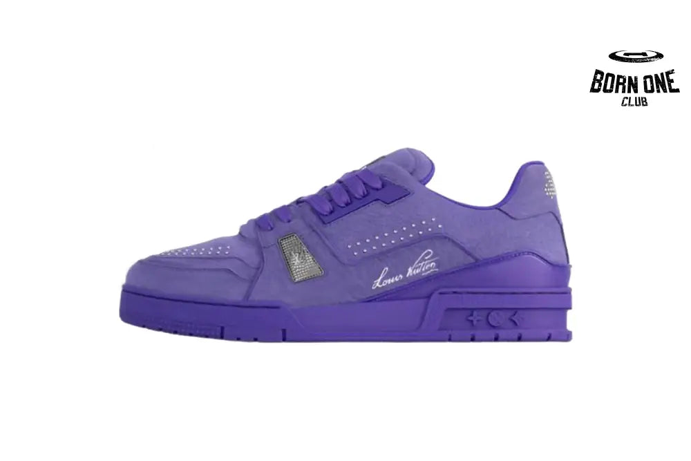Louis Vuitton Trainer Purple Rivet 1ADHAI