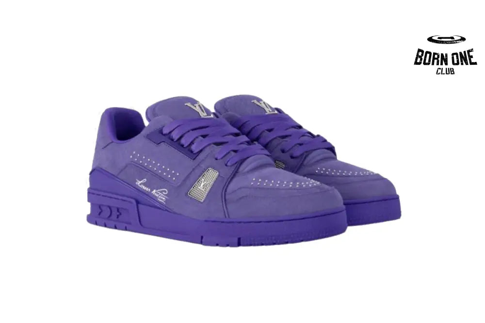 Louis Vuitton Trainer Purple Rivet 1ADHAI