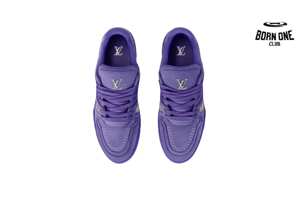 Louis Vuitton Trainer Purple Rivet 1ADHAI