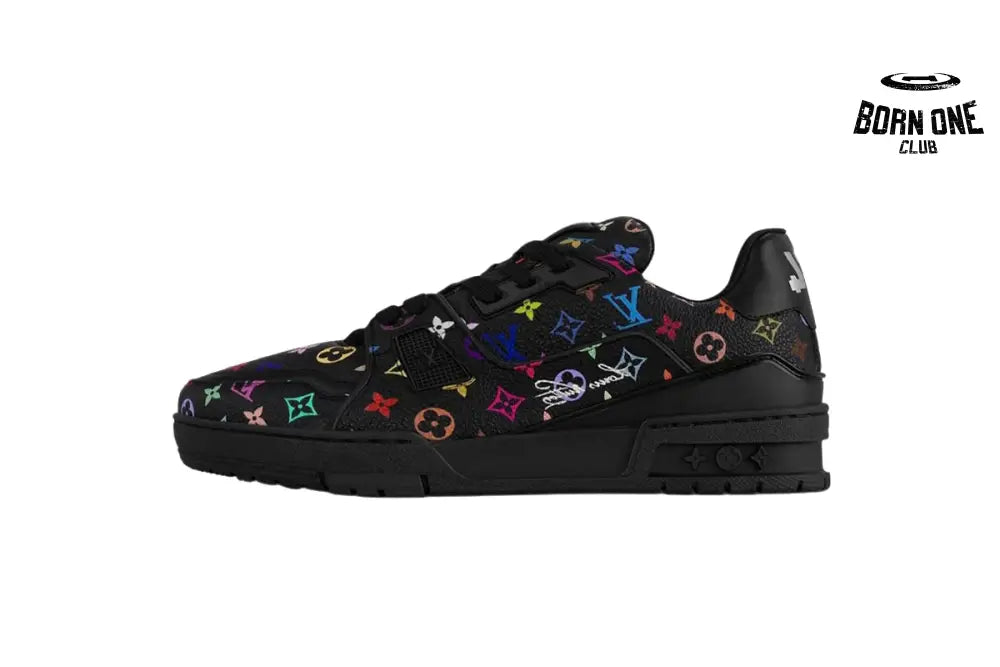 Louis Vuitton Trainer x Takashi Murakami Black 1AHEKZ
