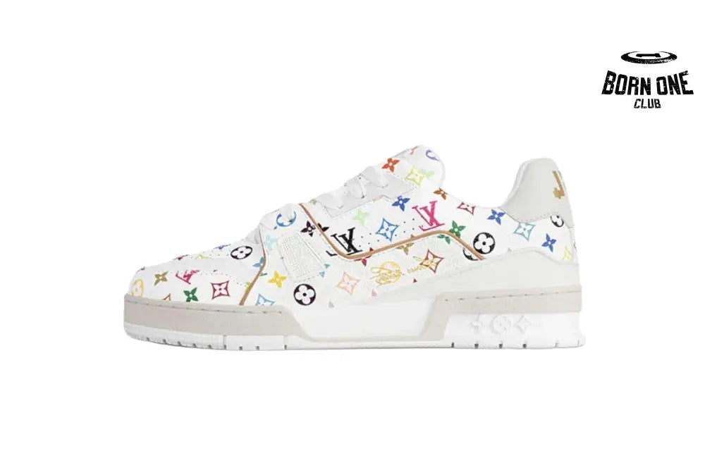 Louis Vuitton Trainer x Takashi Murakami White 1AGZDT
