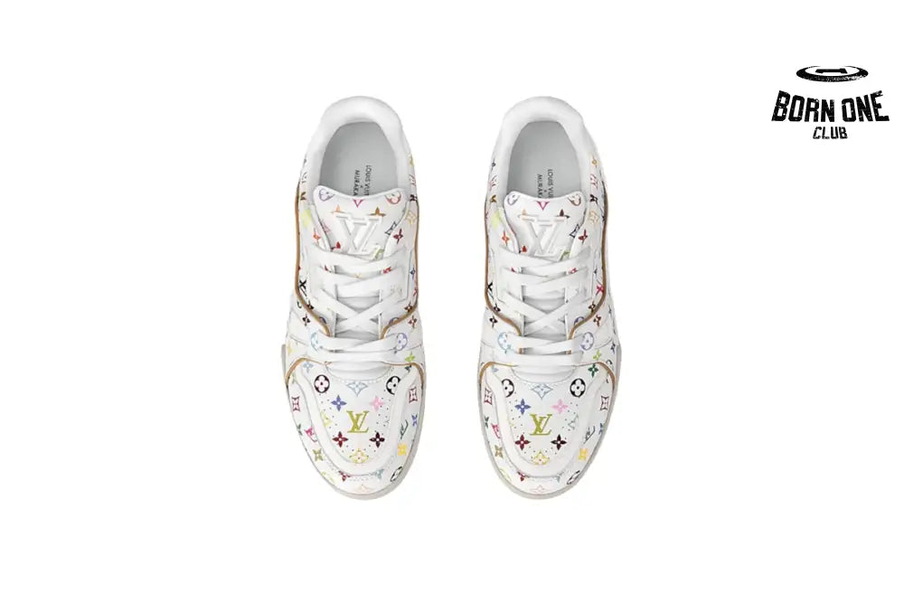 Louis Vuitton Trainer x Takashi Murakami White 1AGZDT