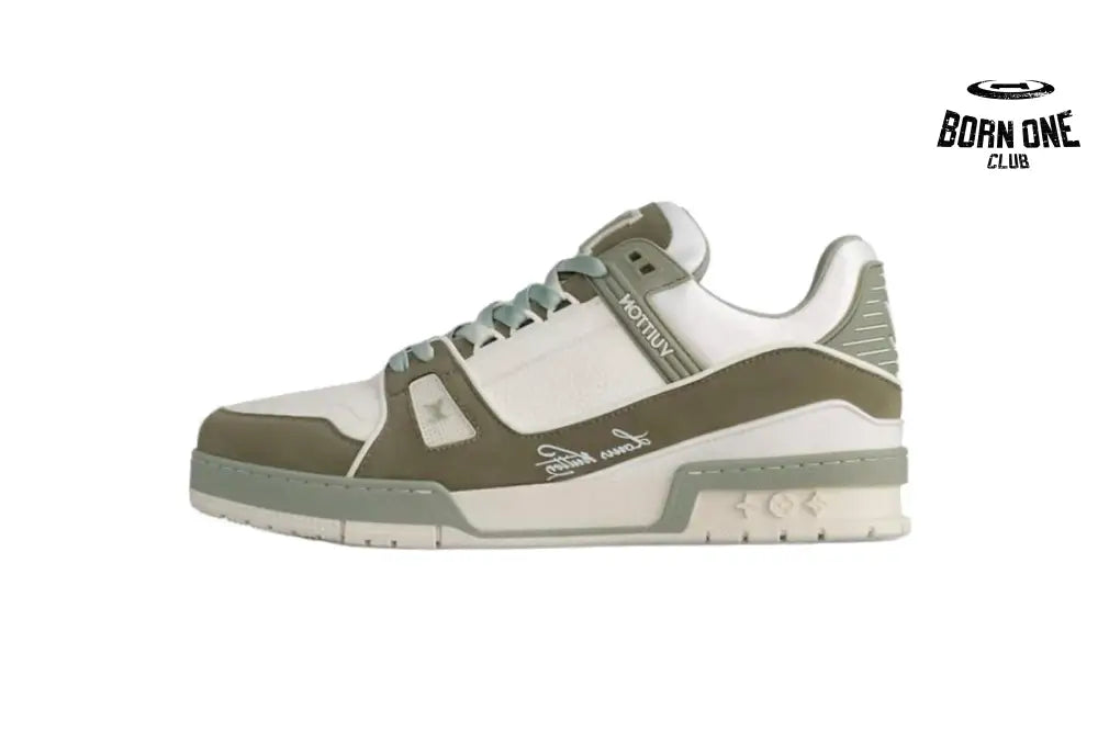 Louis Vuitton Trainer Frosted Green 1ADHC9