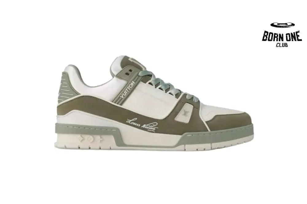 Louis Vuitton Trainer Frosted Green 1ADHC9