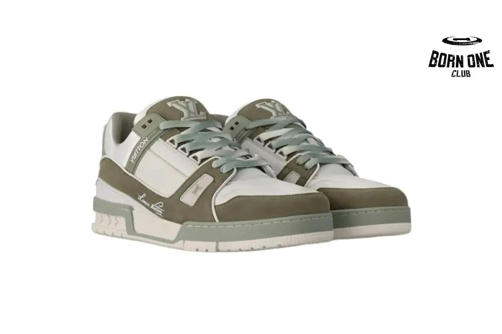 Louis Vuitton Trainer Frosted Green 1ADHC9