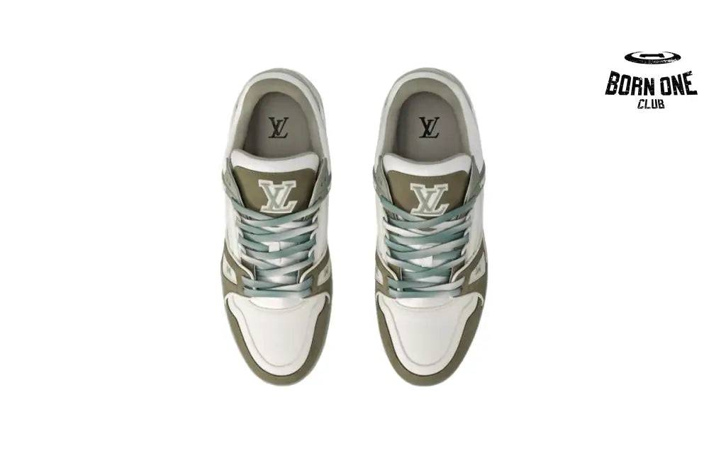 Louis Vuitton Trainer Frosted Green 1ADHC9