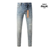Calça Jeans Ksubi Azul Médio Lavada