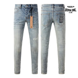 Calça Jeans Ksubi Azul Médio Lavada