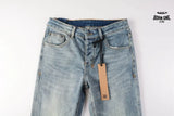 Calça Jeans Ksubi Azul Médio Lavada