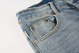 Calça Jeans Ksubi Azul Médio Lavada
