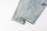 Calça Jeans Ksubi Azul Médio Lavada