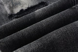 Calça Jeans Ksubi Cinza Lavada Patches