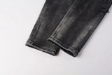 Calça Jeans Ksubi Cinza Lavada Patches