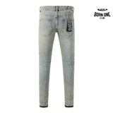 Calça Jeans Ksubi Verde Lavada Caveira