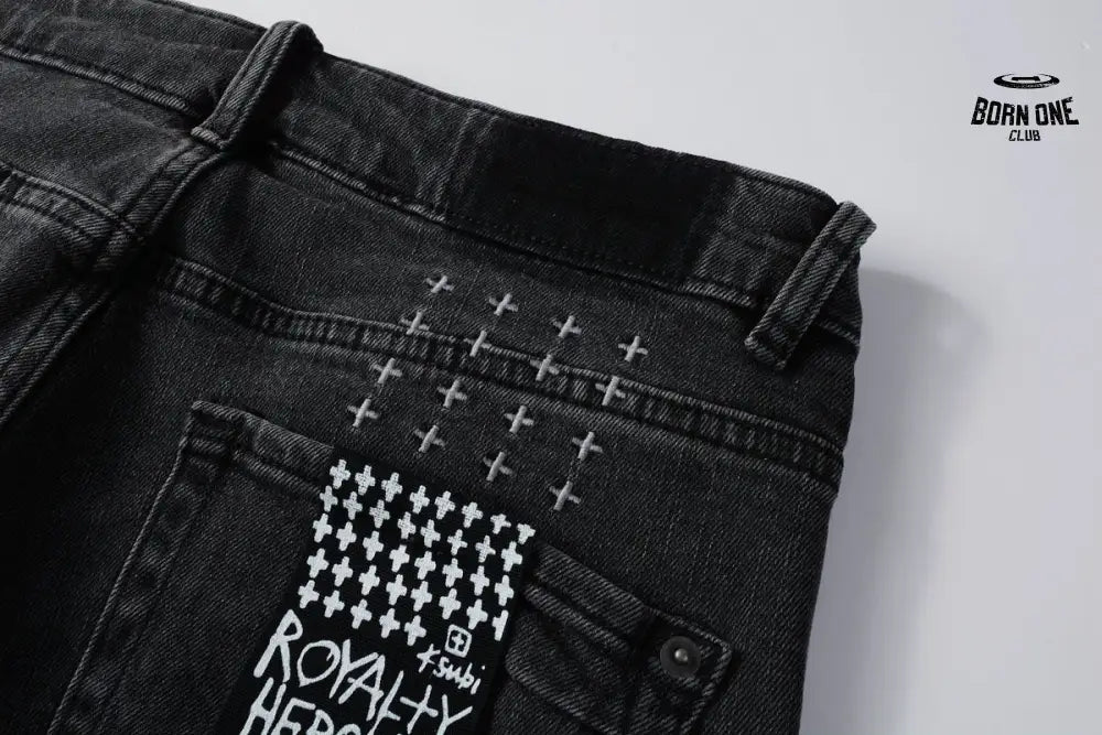 Calça Jeans Ksubi Preta Lavada