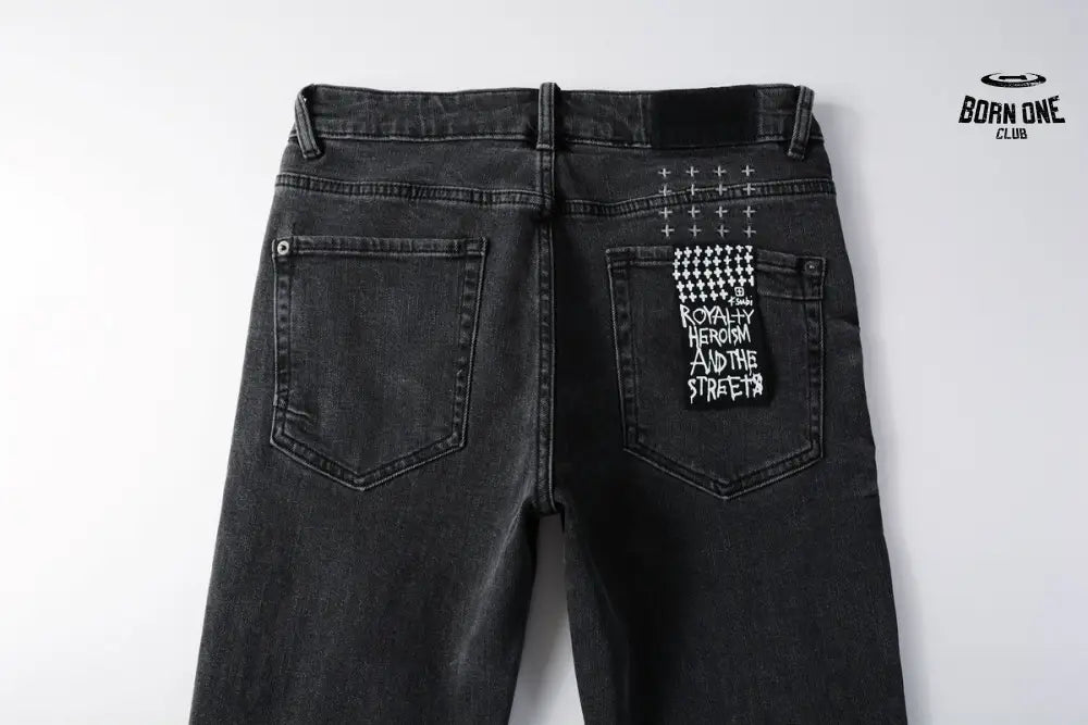 Calça Jeans Ksubi Preta Lavada