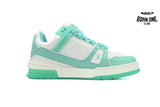 Louis Vuitton Trainer Green White 1A8KBS