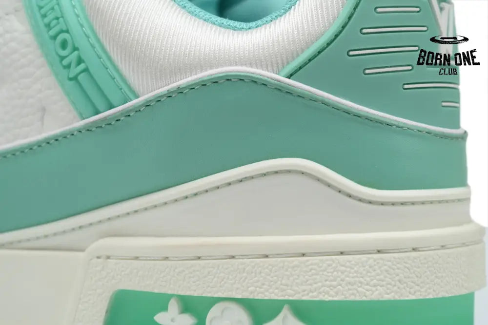 Louis Vuitton Trainer Green White 1A8KBS
