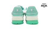 Louis Vuitton Trainer Green White 1A8KBS