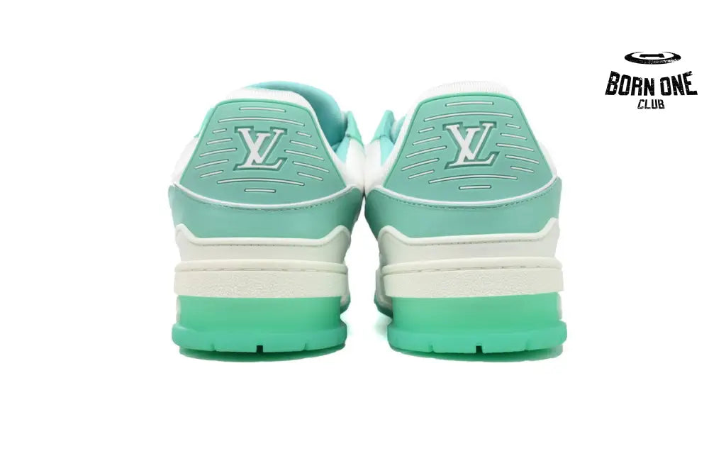 Louis Vuitton Trainer Green White 1A8KBS