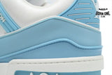 Louis Vuitton Trainer Low White Sky Blue