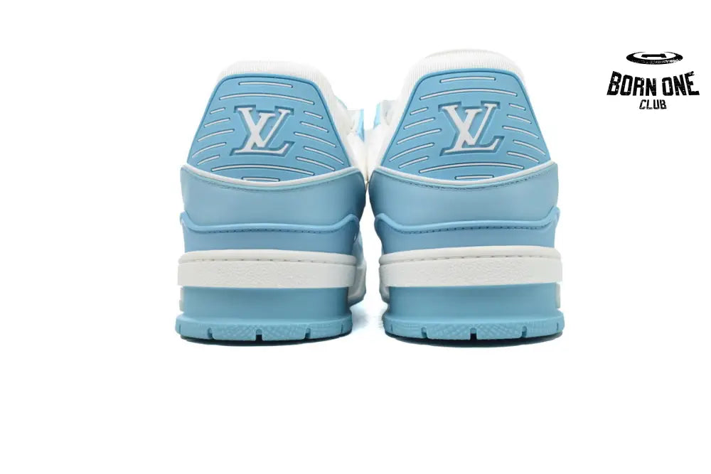 Louis Vuitton Trainer Low White Sky Blue