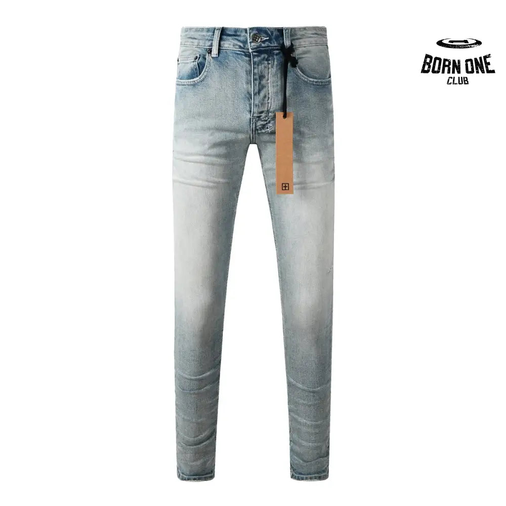 Calça Jeans Ksubi Azul Claro Lavada